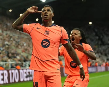 Forward spoils Newcastle's important evening and insists: ‘I’m getting better at Barcelona’